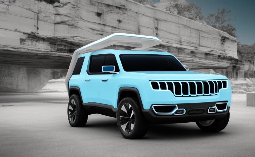 2027 Jeep Hercules: Cyberpunk Electric SUV Concept
