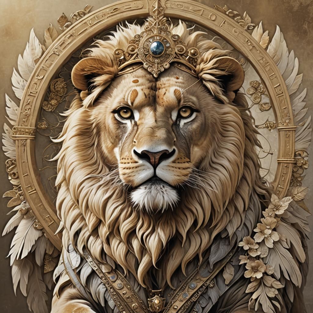 Leo Angel: Zodiacal Celestial Being