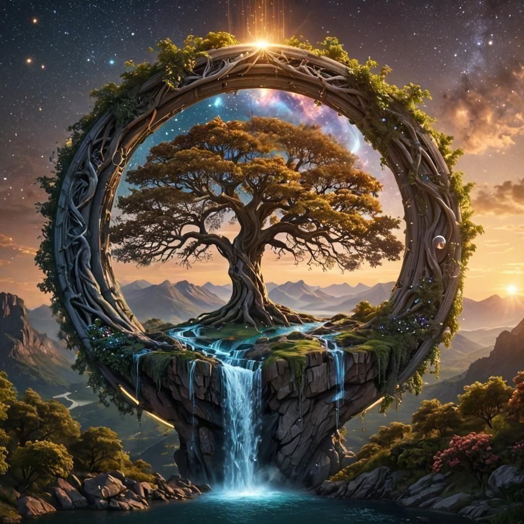 Yggdrasil: Tree of Life Waterfall
