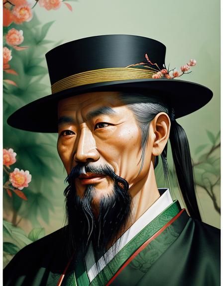 Portrait of Lao Tzu (alternate)