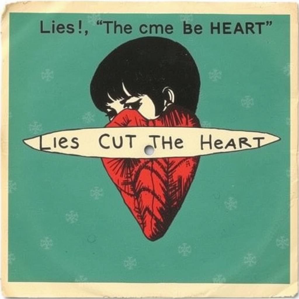 Post-Punk Album Cover in Expressionist Style