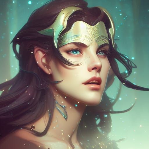 Artemis Portrait: Hyperdetailed Digital Art