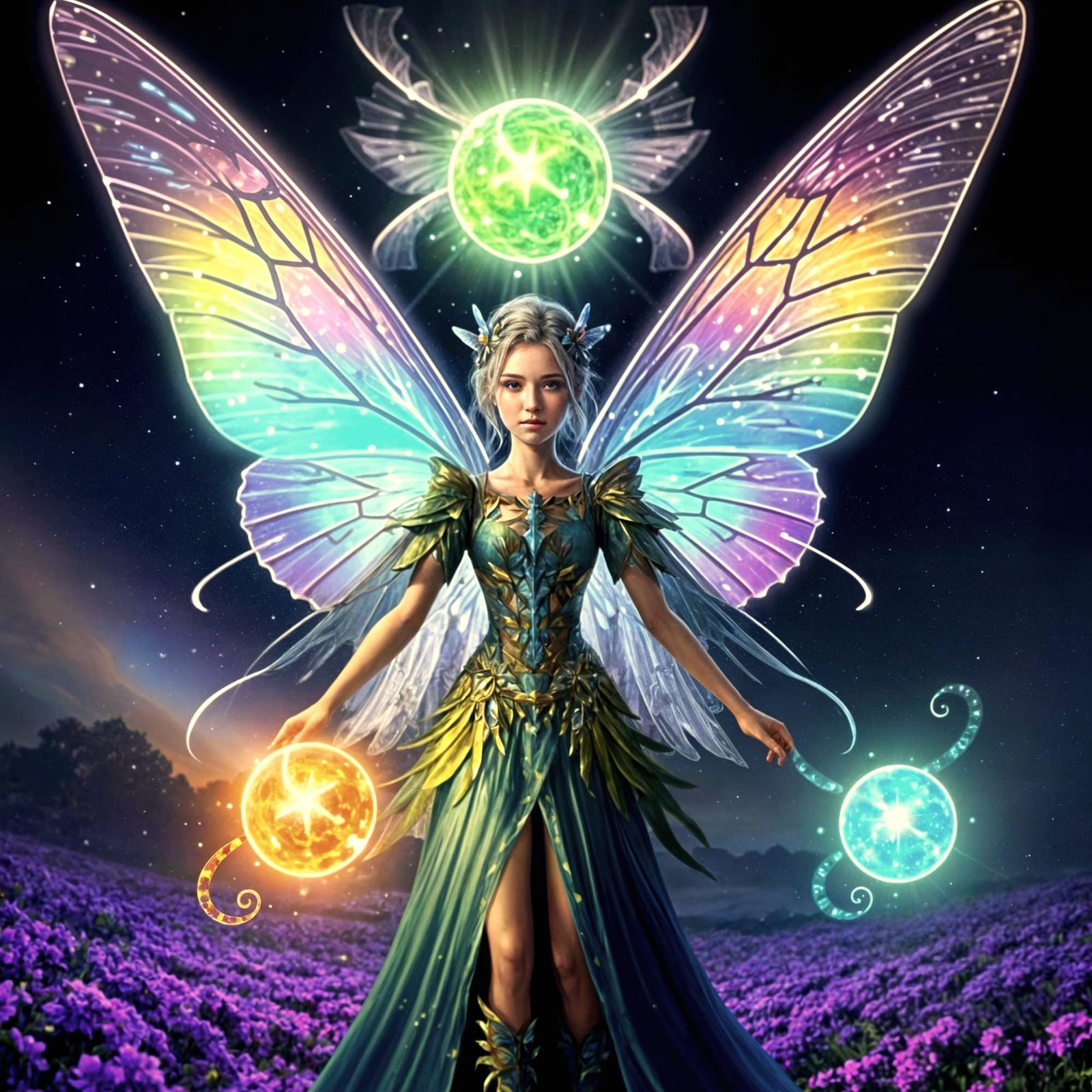 Titania Unleashes Cosmic Fairy Magic