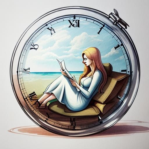 Illustration of Boredom and Procrastination