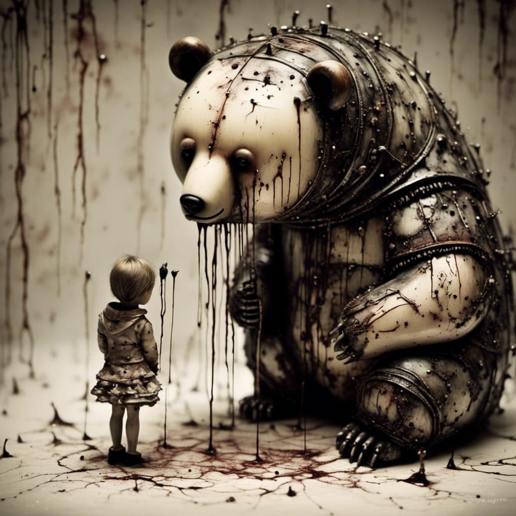 Evocative Image of Enduring Emotional Pain