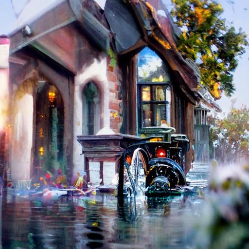 Hyperrealistic Digital Art with Sunshine Rays