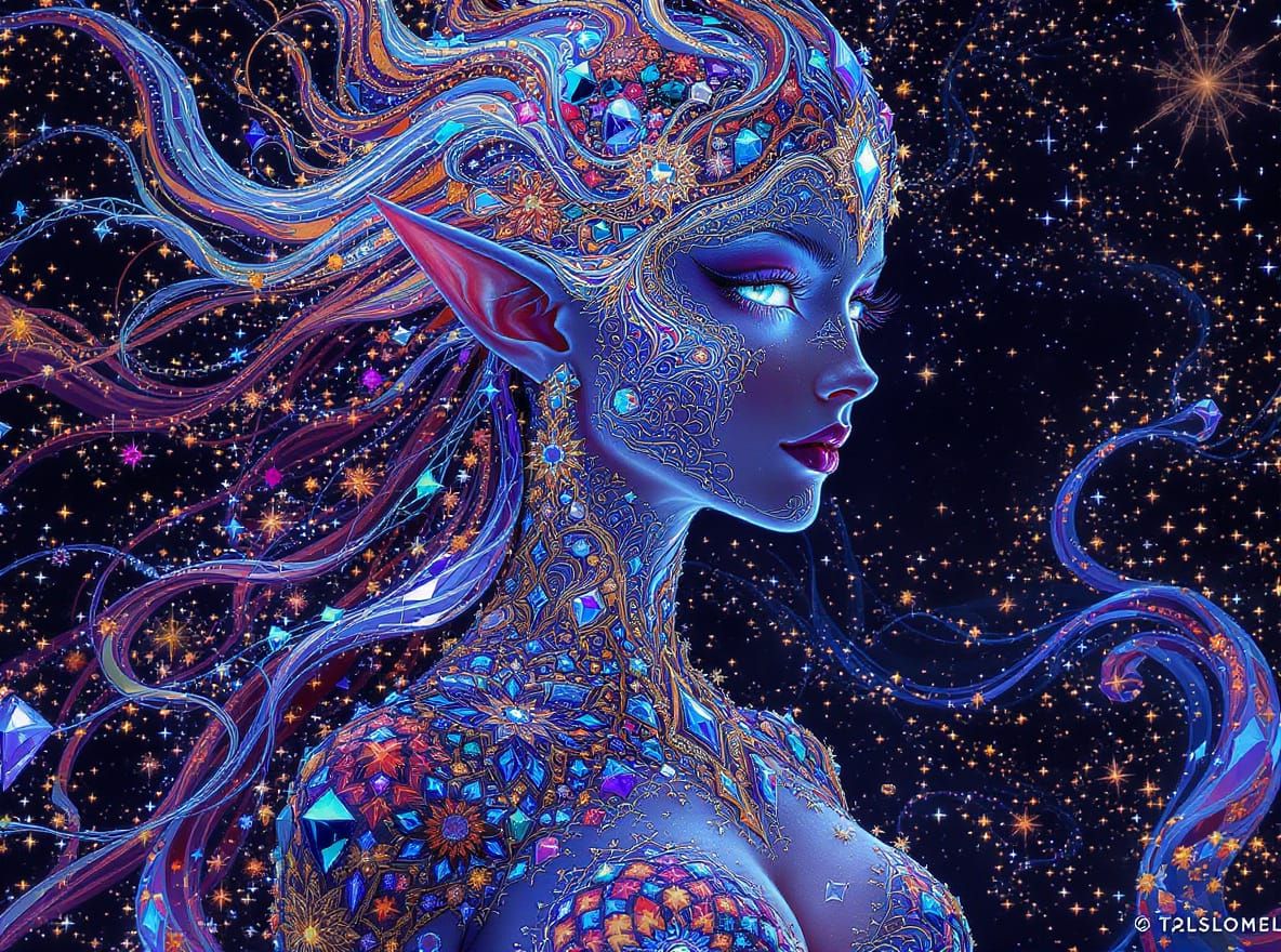 Kaleidoscope Elf: A Symphony of Symmetrical Patterns