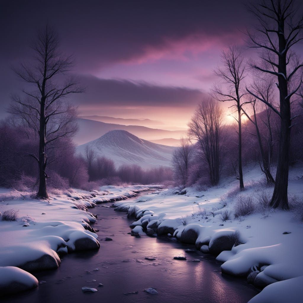 Ethereal Winter Wonderland in Cinematic 8K