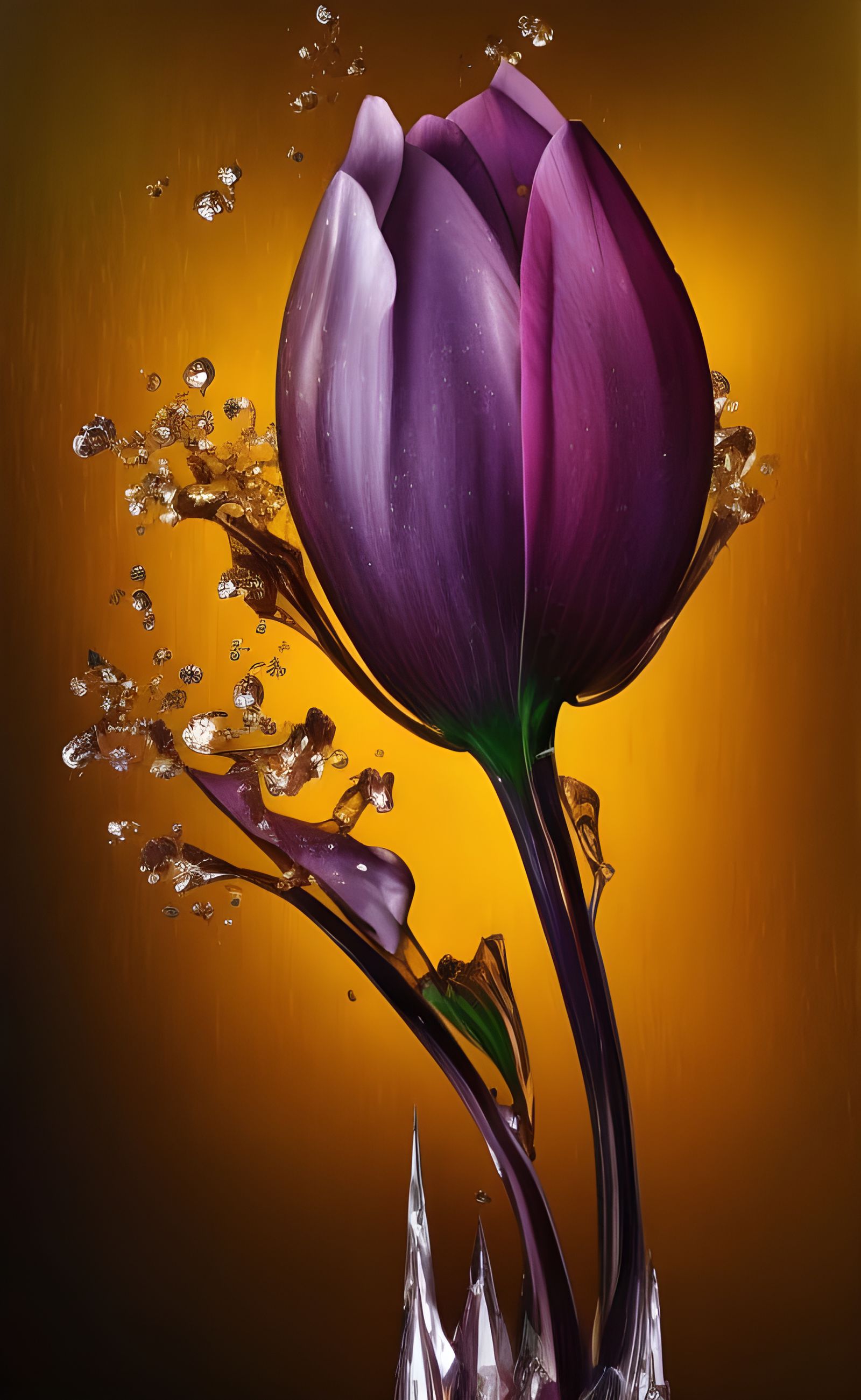 Tulip and Glass