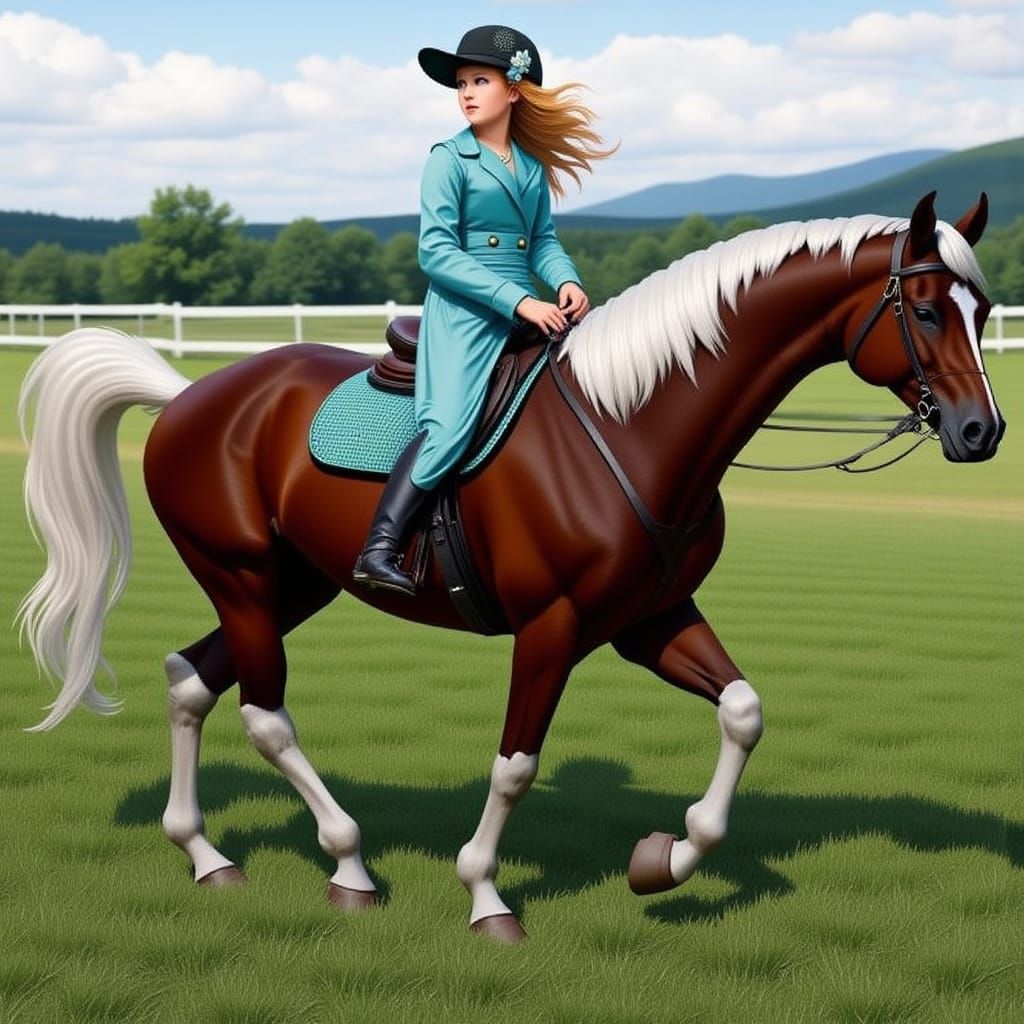 AI Generated Image of a Horse