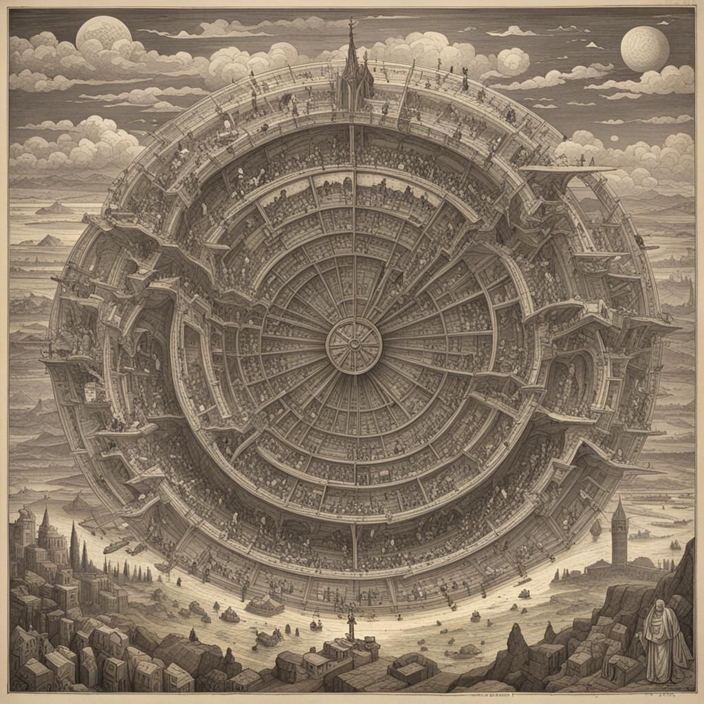 Abstract Ad Infinitum: An AI Interpretation