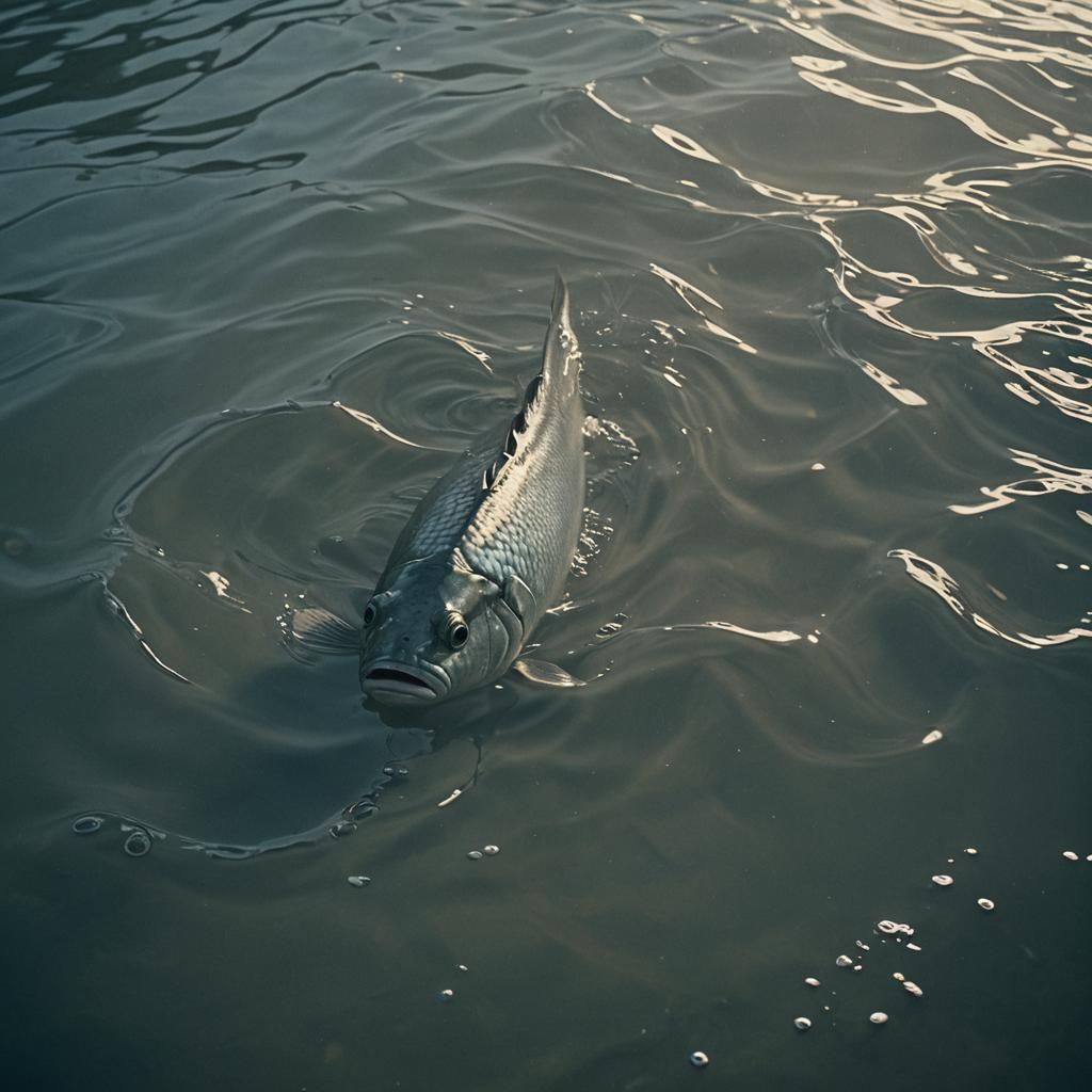 Godly Fish Swims Through Great Flood