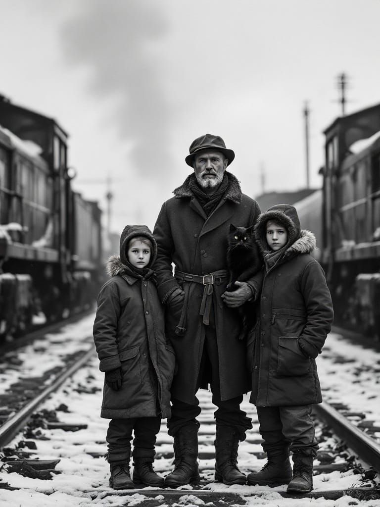 A Family's Resilience in the Face of Winter's Fury