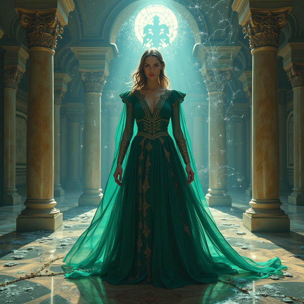 Breaking Stereotypes: Woman in a Hall of Mirrors