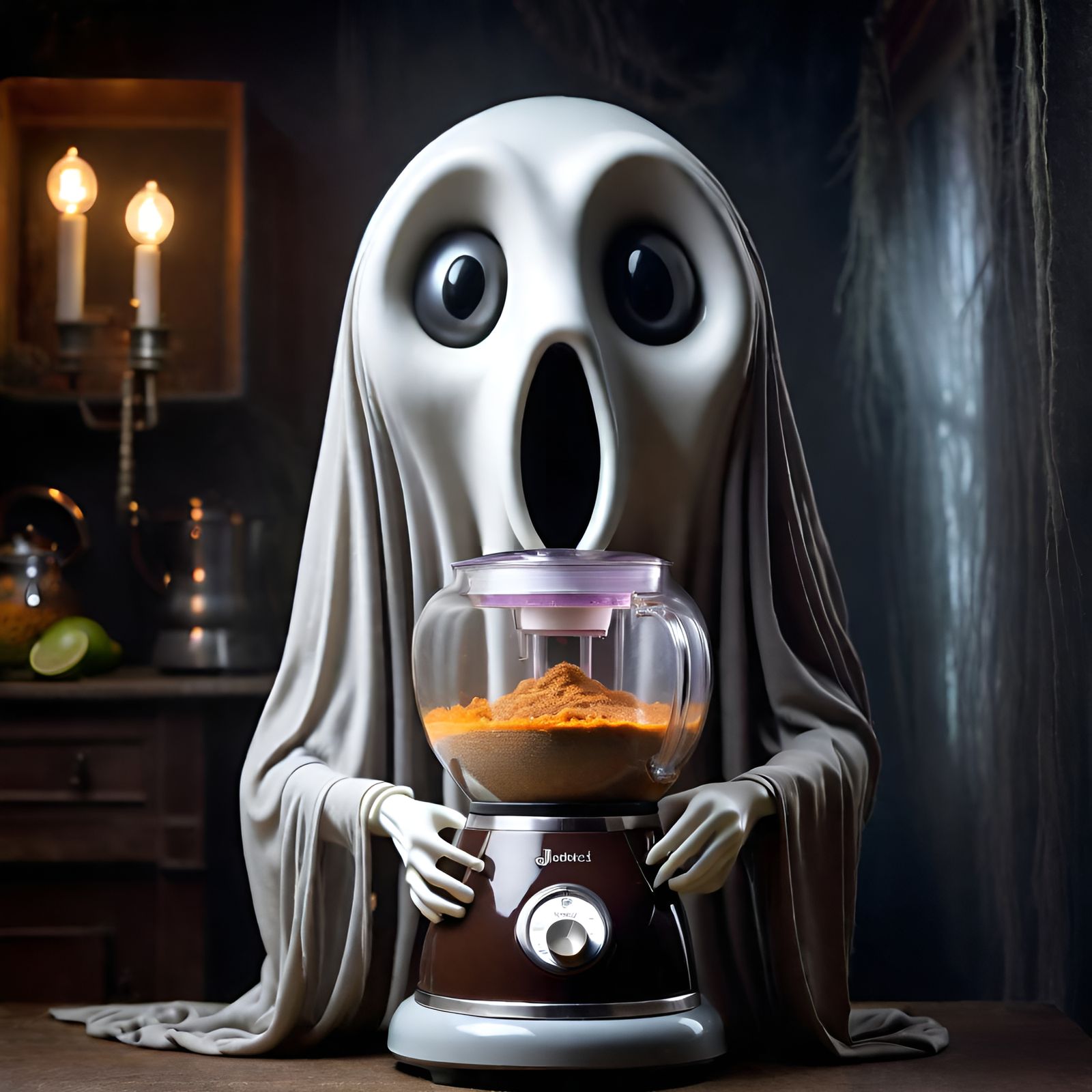 Ghost Blending in Junglepunk Style