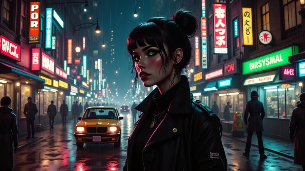 Big City Nights: A Quiet Corner in Volumetric Light