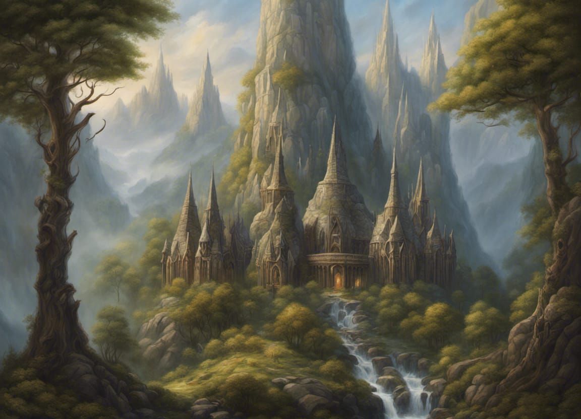 Temple in the mountains 2