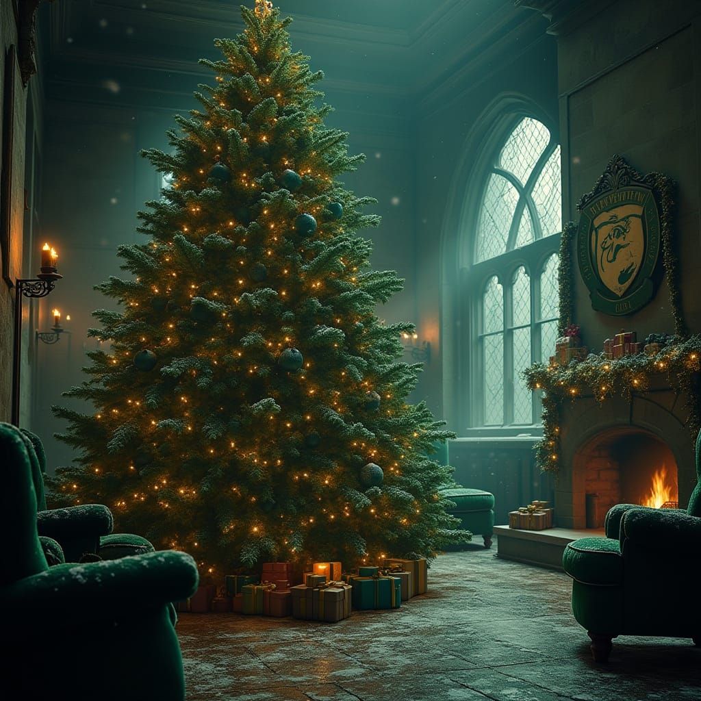 Mysterious Christmas in the Slytherin Lair