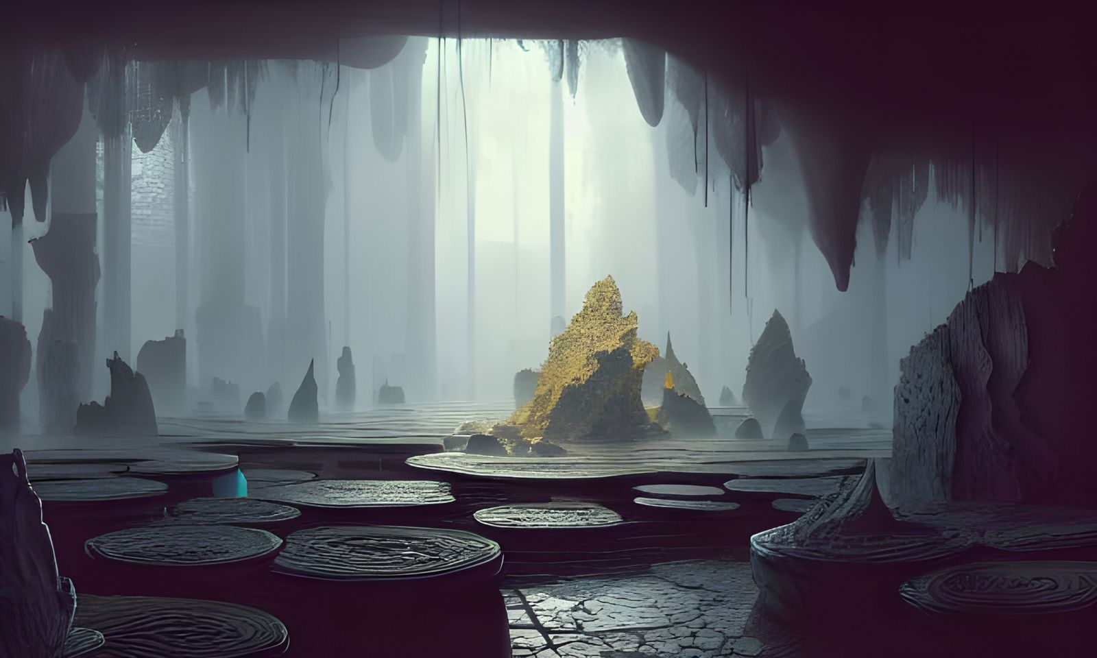 Bottled Surfaces: Dark Fantasy Concept Art