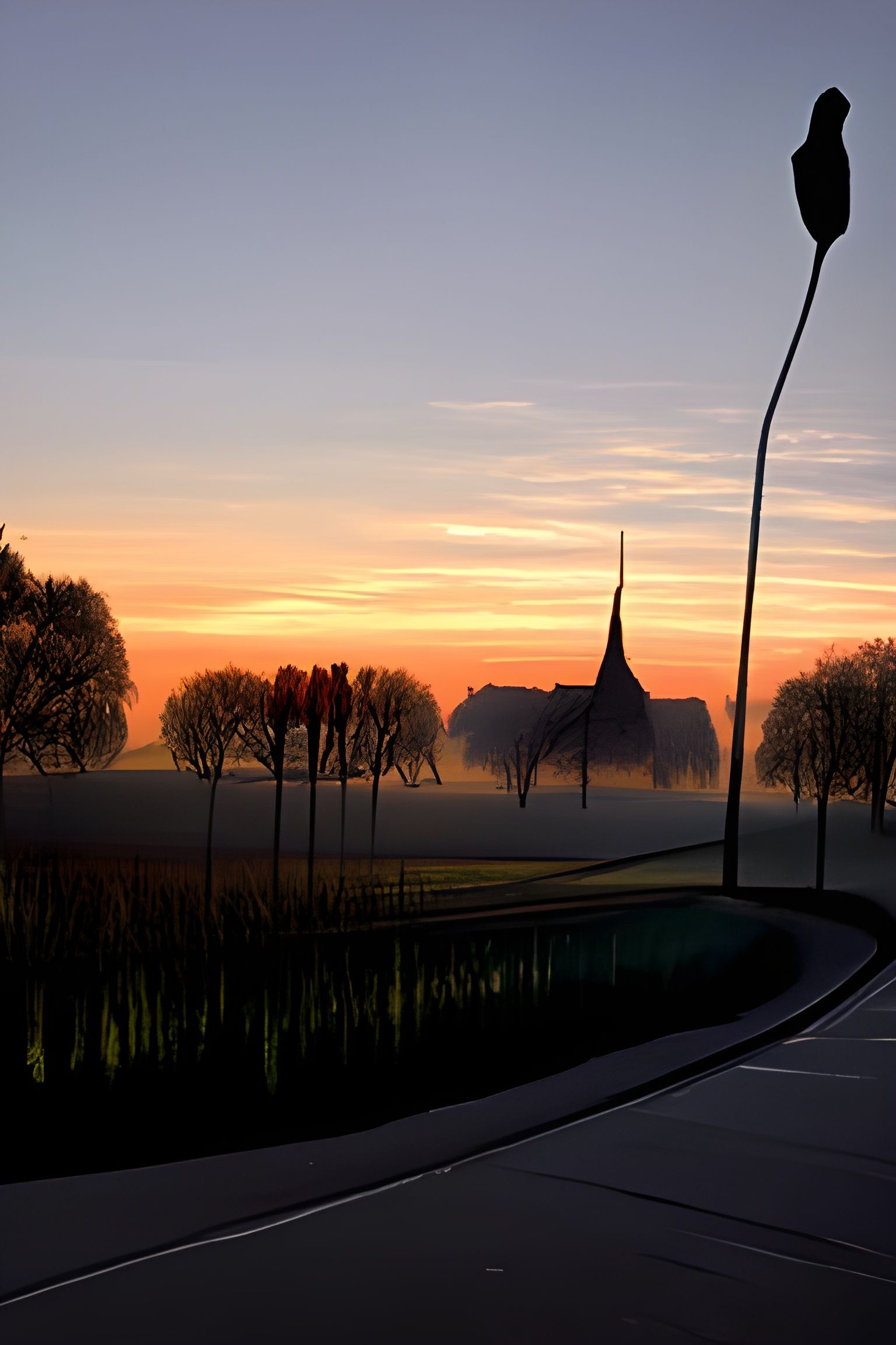 Abstract Geometric Composition Inspired by Henning