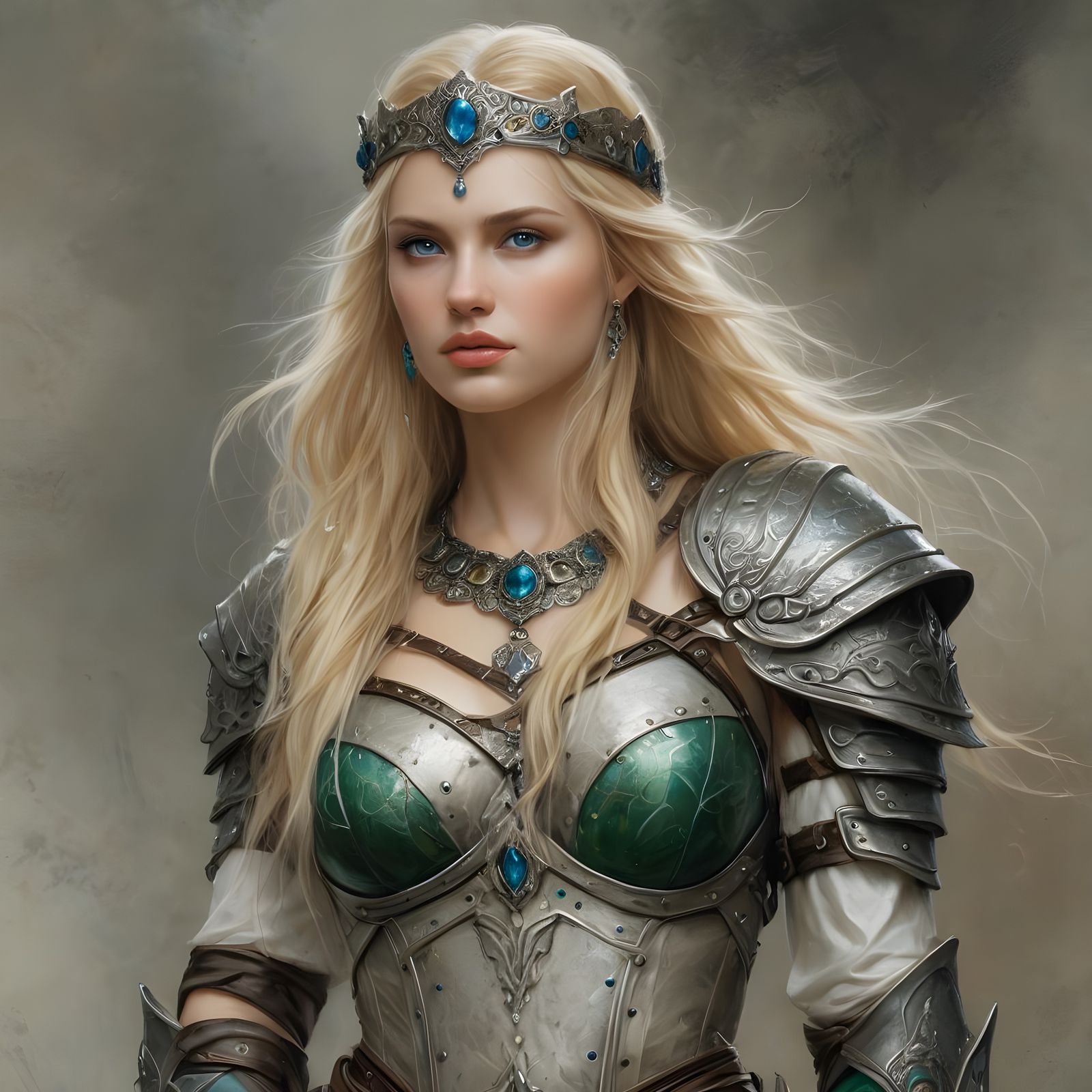 Regal Valkyrie in Luis Royo Style