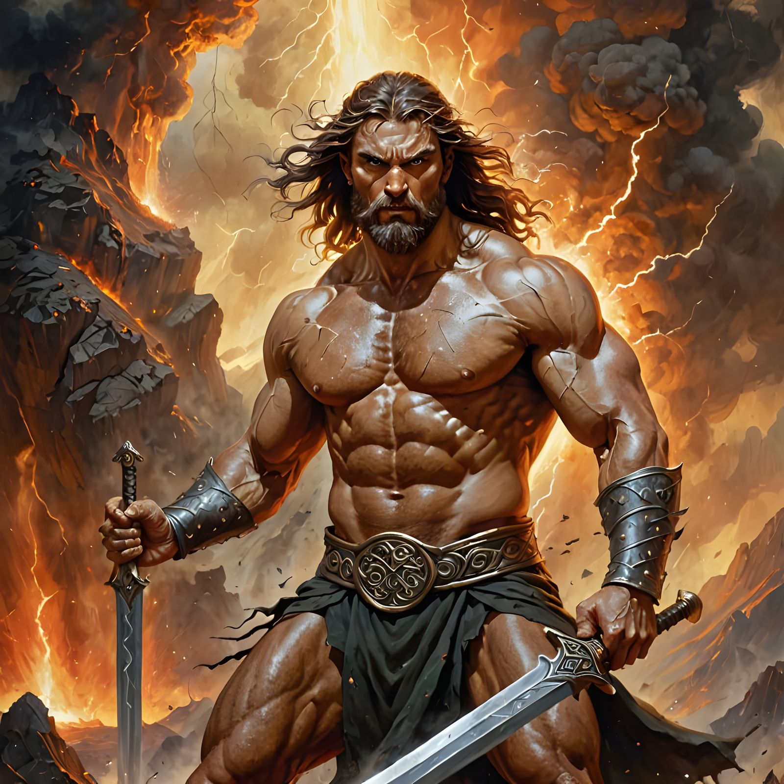 Ancient Celtic Mythology Samildanach - Lugh