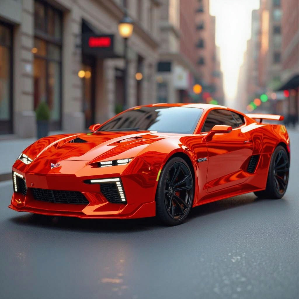 Futuristic Knight Rider Car Concept