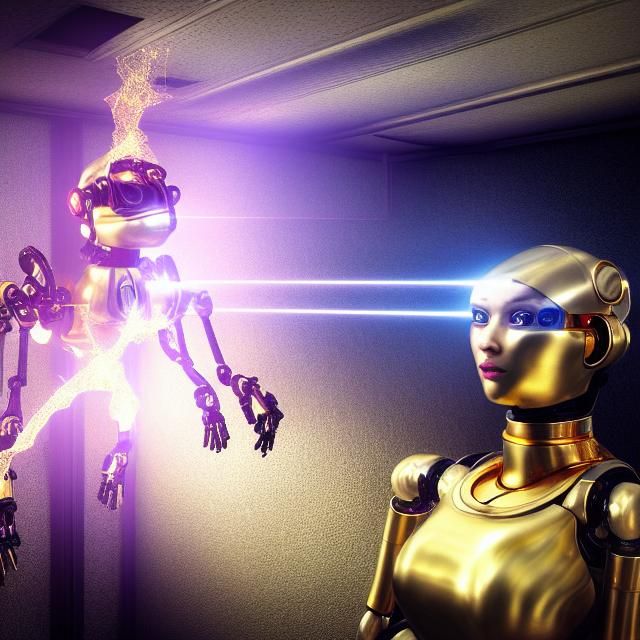 Cyborgs Explore Nebula Proximo in Sci-Fi Portal