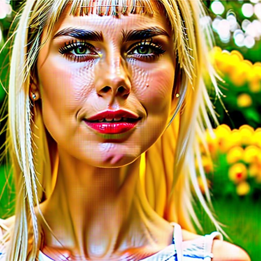 Ethereal Elven Goddess with Angelic Wings in Warm Sunset Lig...