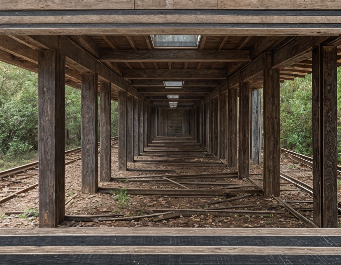 Abstract Digital Error Screen