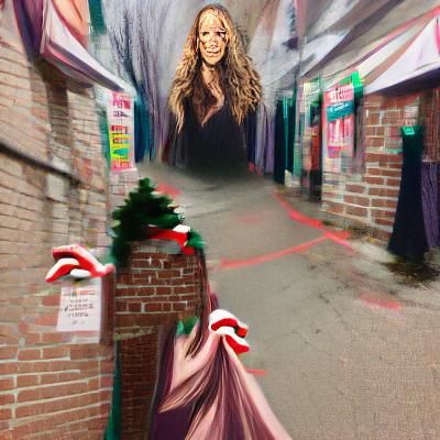 Haunted Christmas Town Specter's Retail Maze