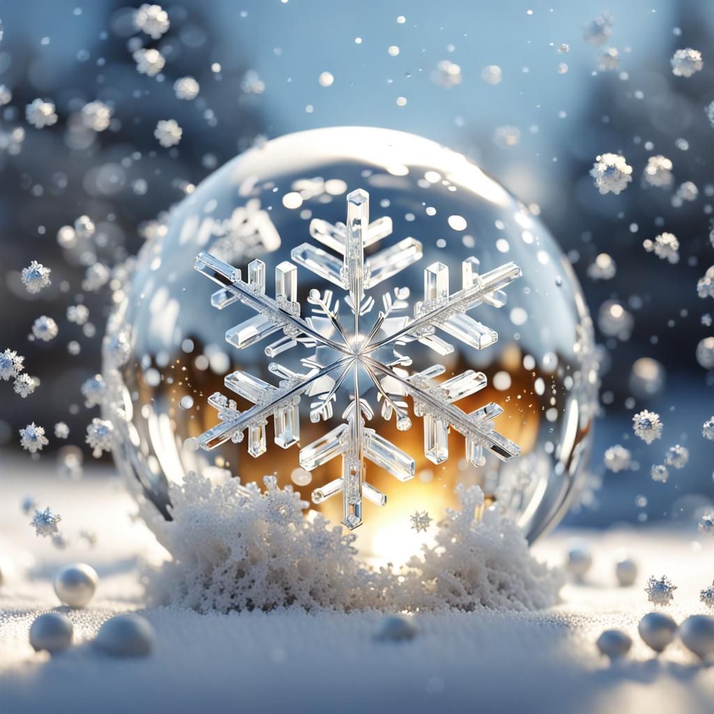 Snowflake Orb 3