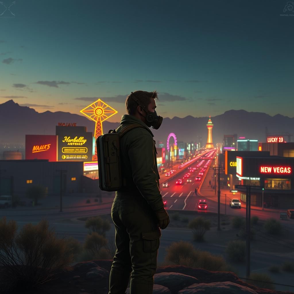 New Vegas, art of fallout