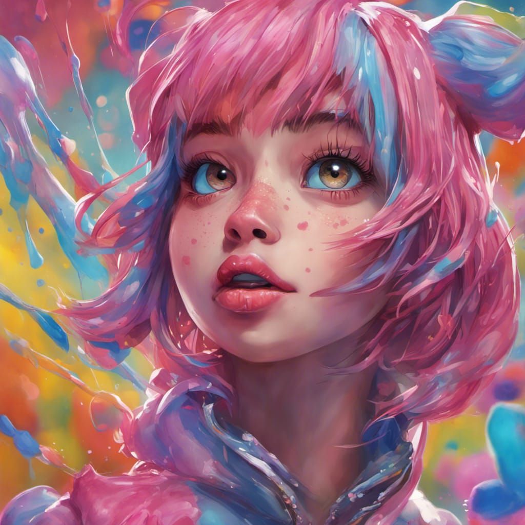 Hyperrealistic Bard in Splash Art Style