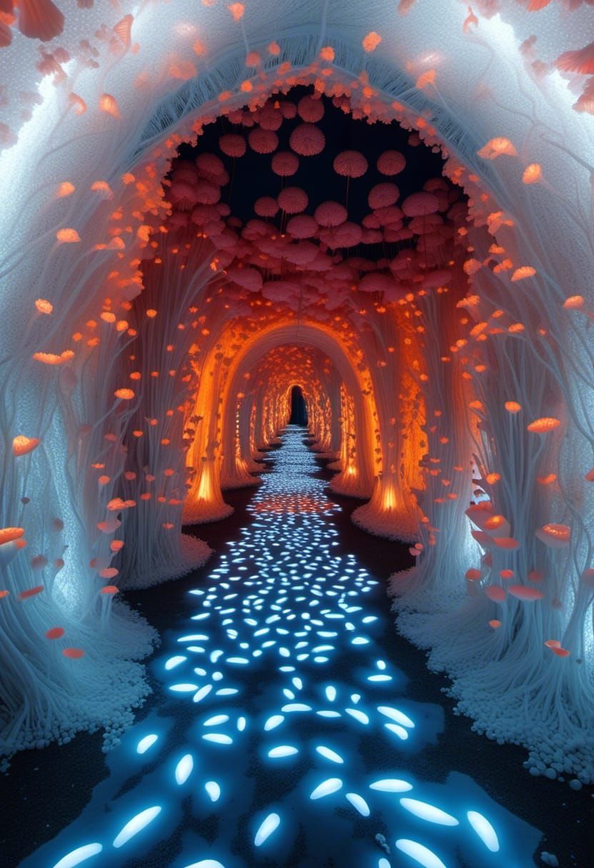 Interdimensional Portal Beckons to Radiant Light