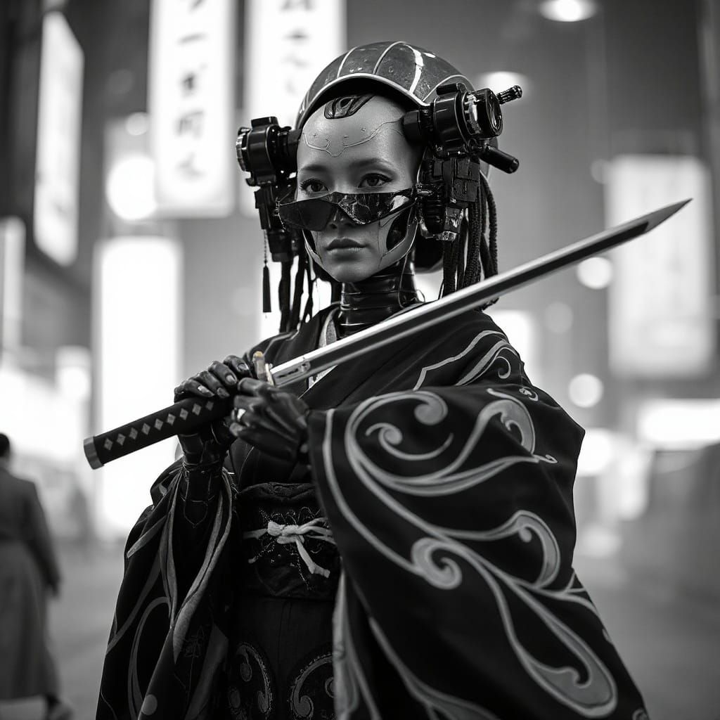 robotic geisha