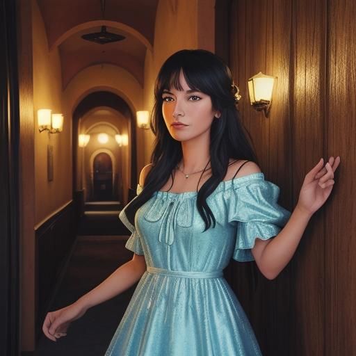 Desert Highway Shimmering Light: Hotel California