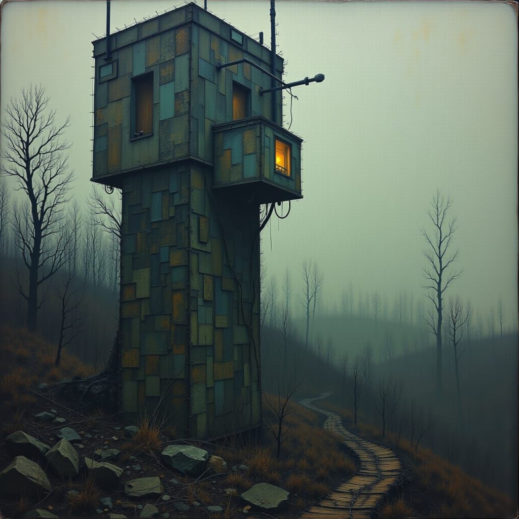 Abandoned Tower Broadcasts Unheard Signal
