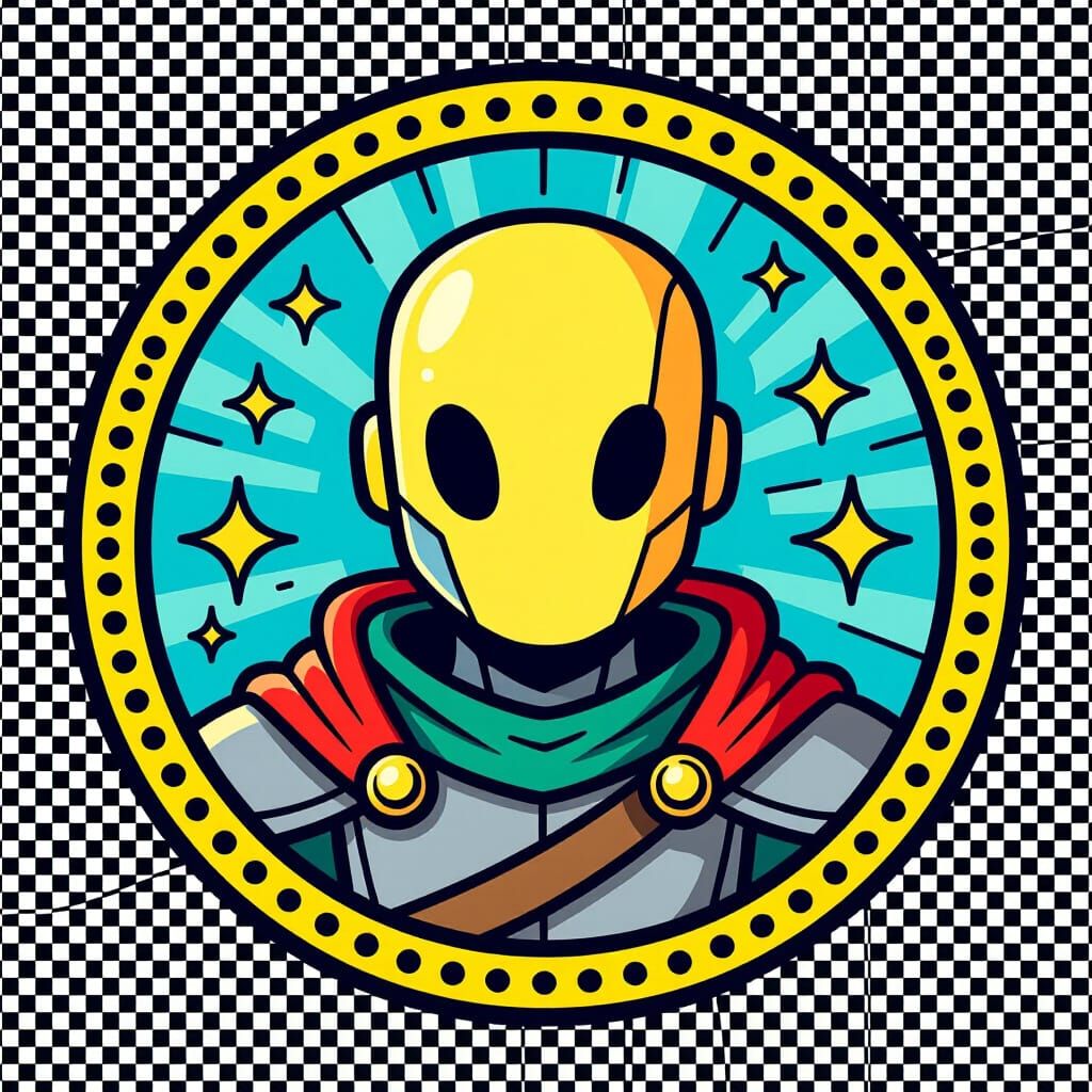 Vibrant Toon Style D&D Battle Token