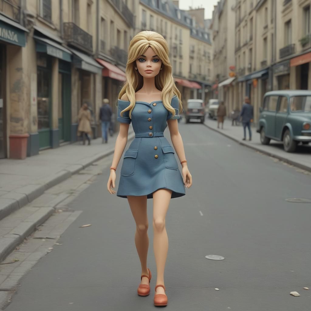 Plasticine Portraits: Brigitte Bardot #1