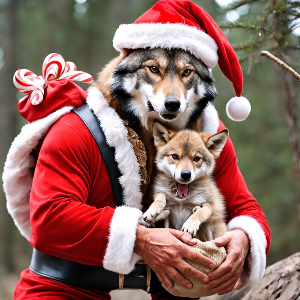 Winter Wonderland Wolf Shifter Santa Claus