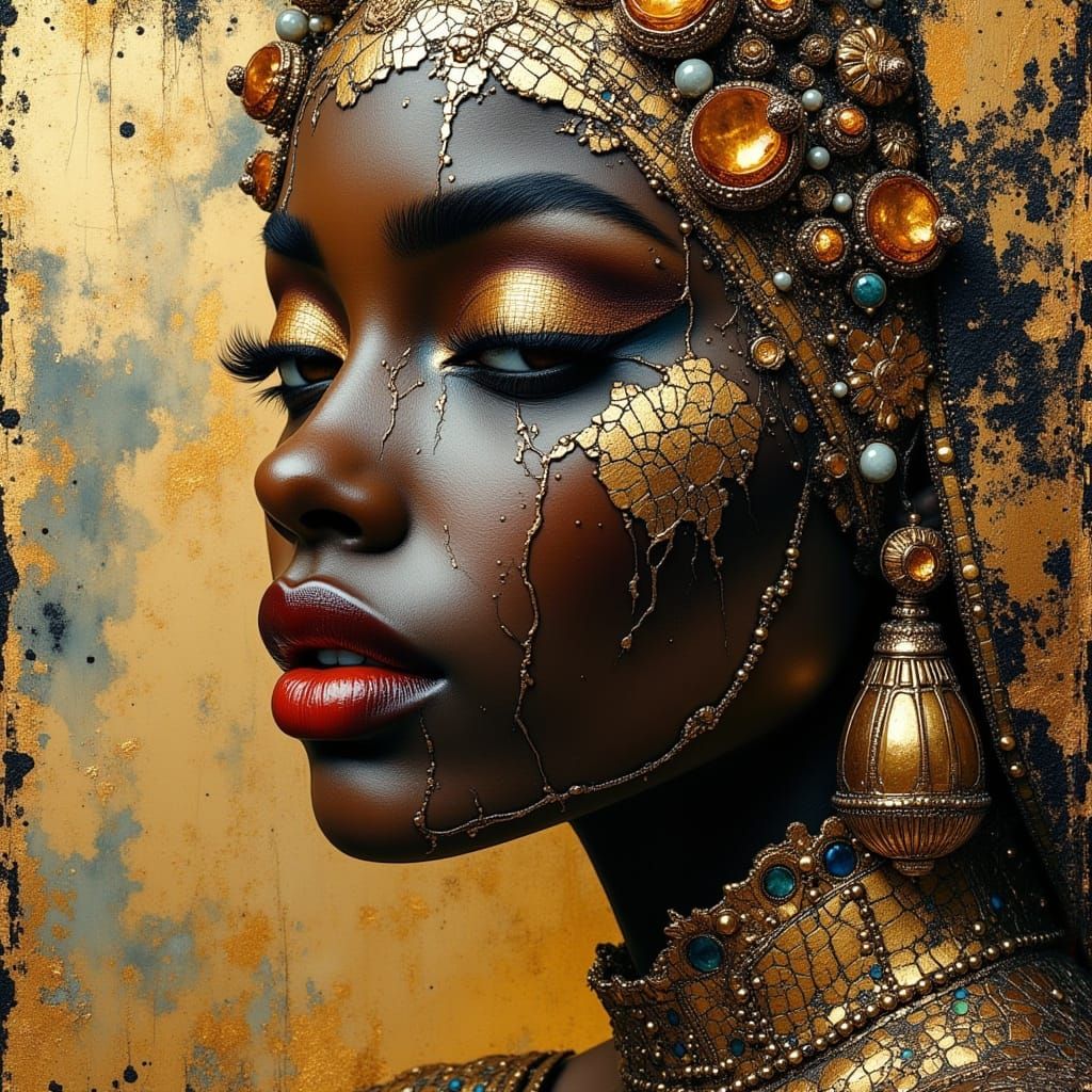 Gilded beauty
