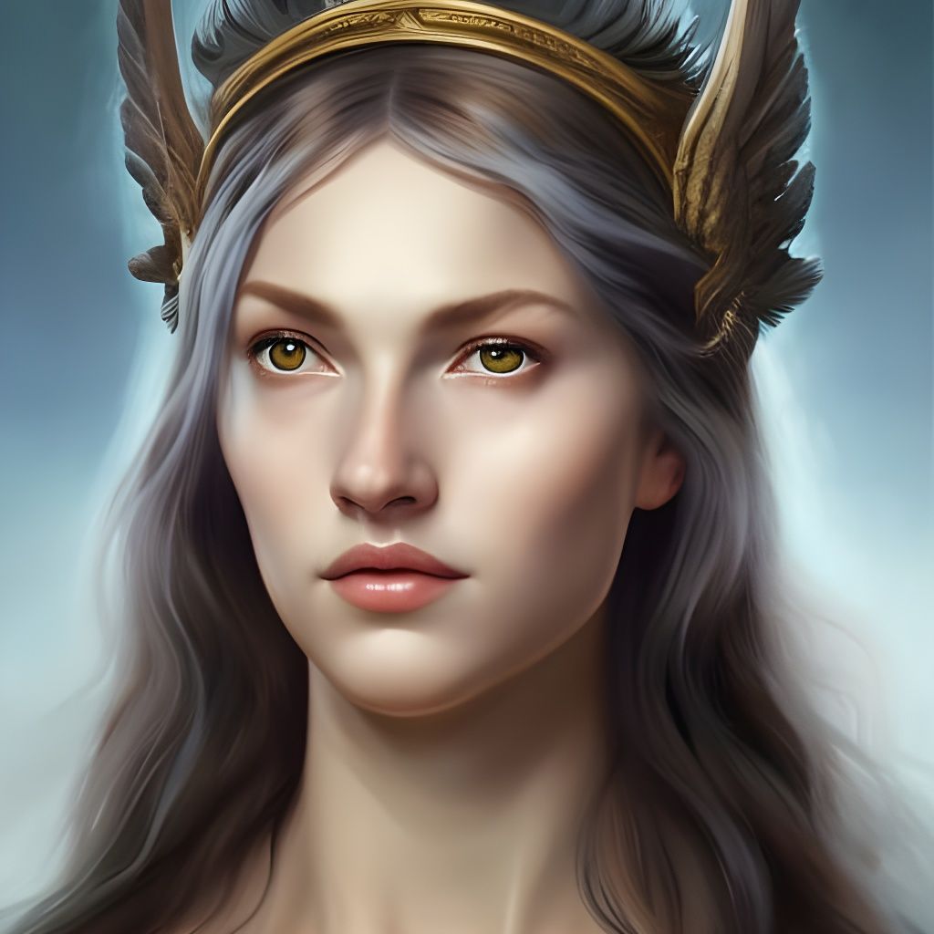 Artemis: Goddess Portrait in Hyperdetailed Digital Art