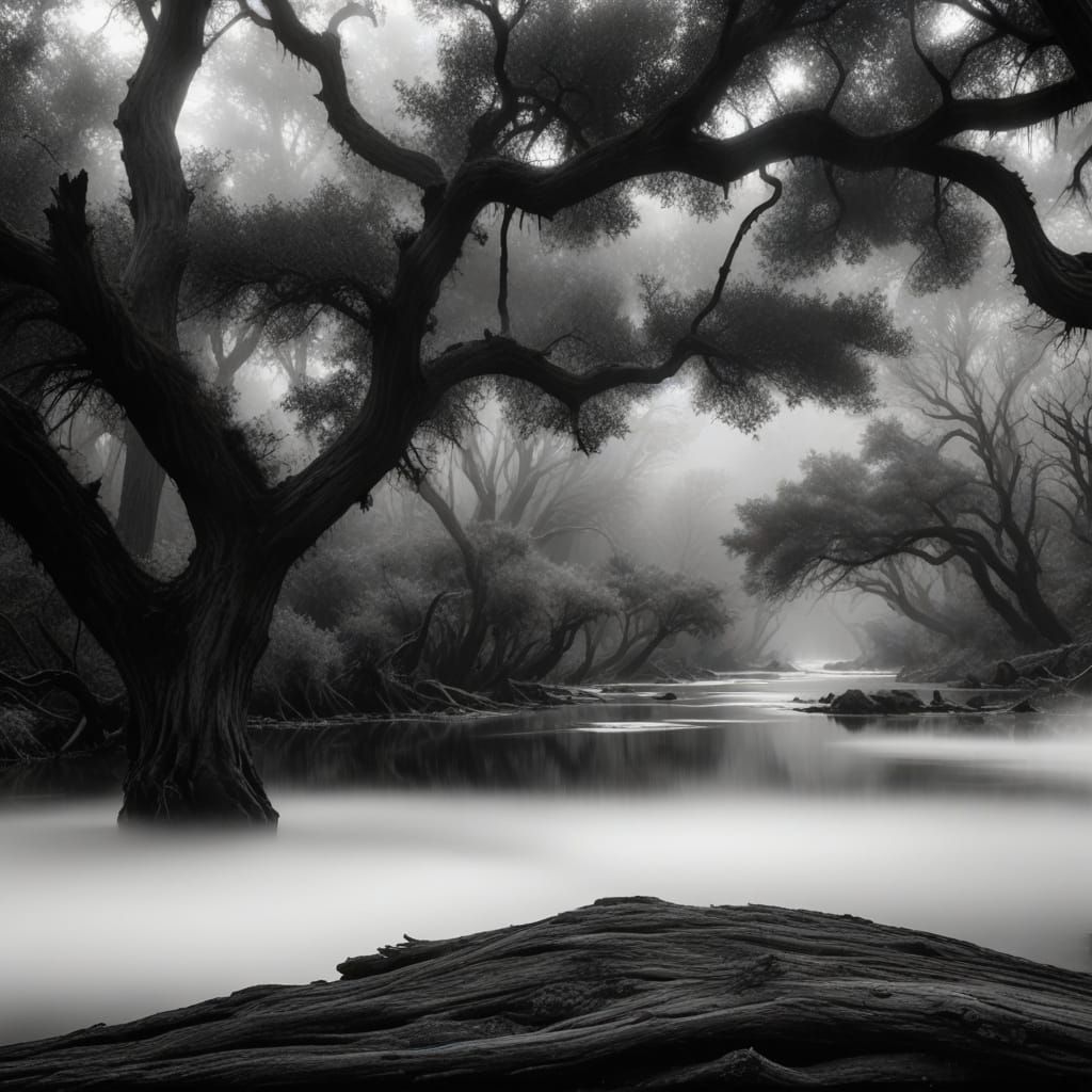 Patches of Fog on the Blackwater Slough