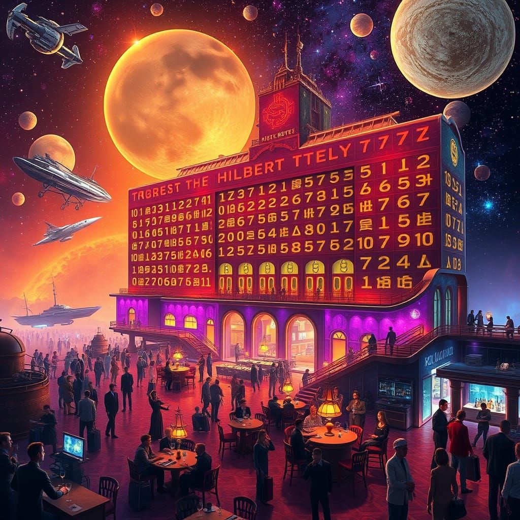 Cosmic Hilbert Hotel: Infinite Rooms and Interdimensional Co...