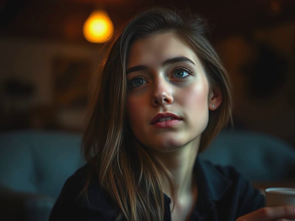 Self-Deprecating Portrait with Whimsical Undertones