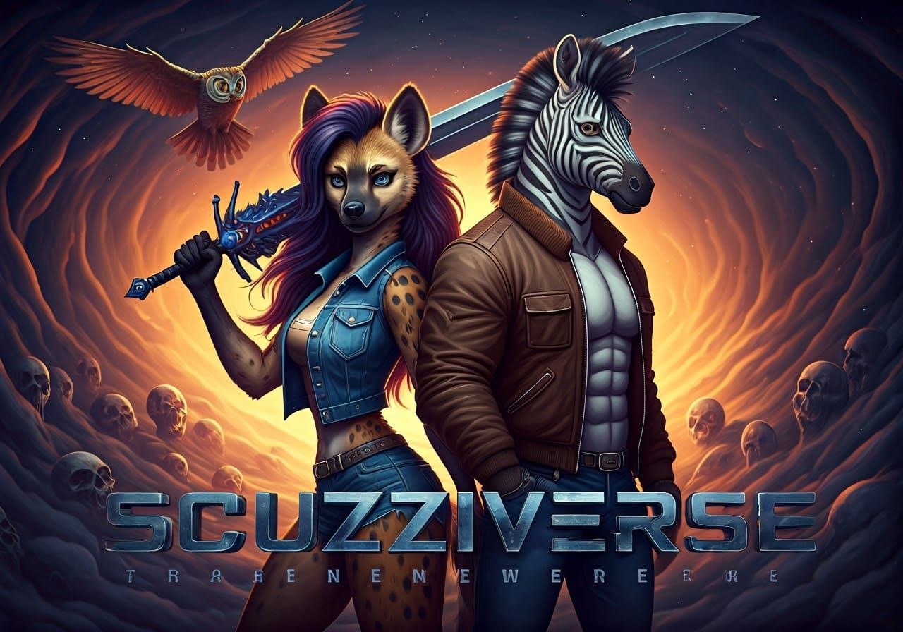 Cyberpunk Goddesses Unite in Cosmic Battle