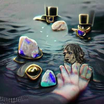 Monochrome Geometric Pattern in Abstract Art