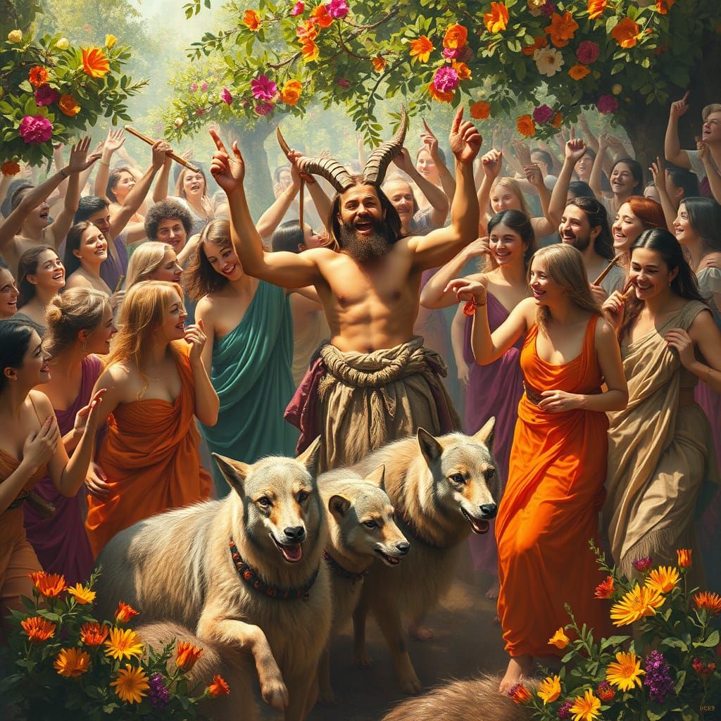 Fertile Goddesses Celebrate Lupercalia