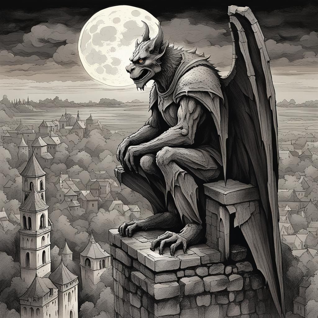 Sentinel gargoyle